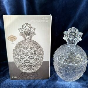 Godinger Crystal Hospitality Covered Box